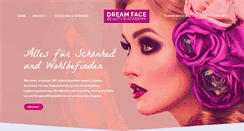 Desktop Screenshot of dreamfacebeauty.ch